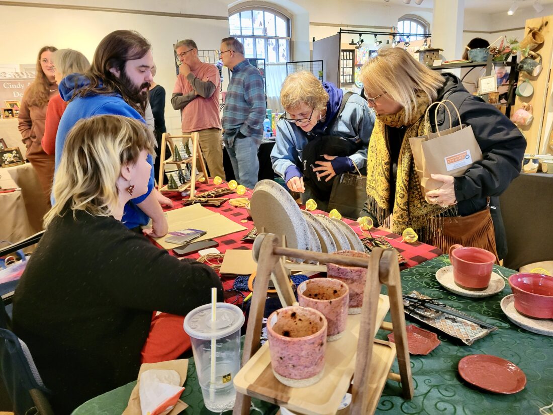 Here for the holidays: First weekend of Handmade Christmas in Shepherdstown draws crowd